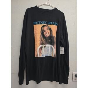 Britney Spears Womens X-Large Graphic Print T-Shirt. NWT From Forever 21.